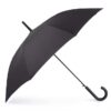 Paraguas negro básico para hombre